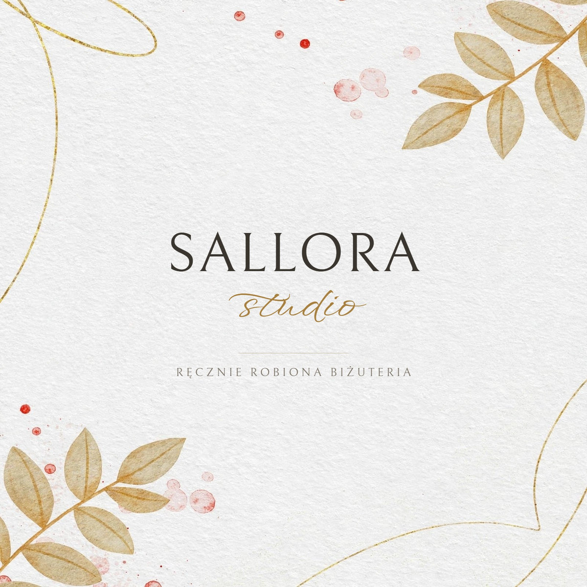 Sallora Studio - jesienne tlo popupu powitalnego